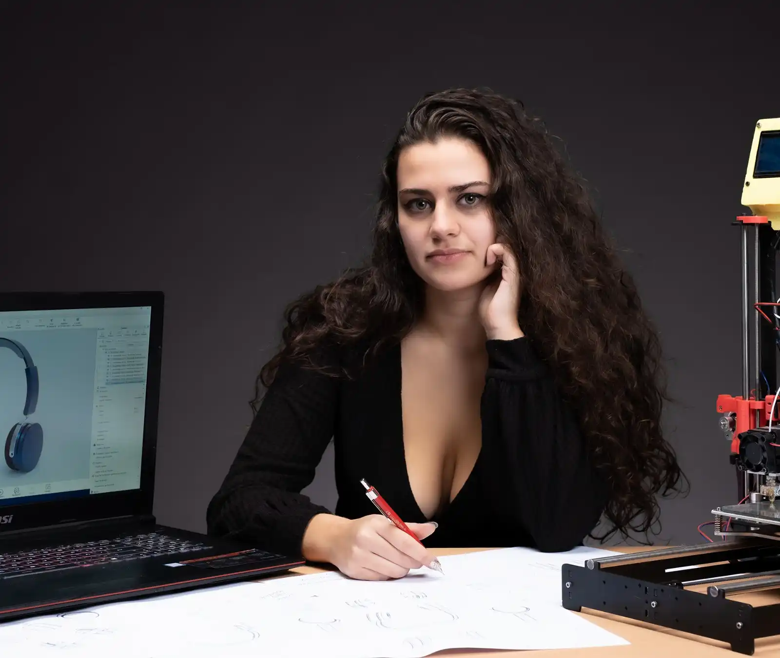 Retrato de Claudia Espiñeira