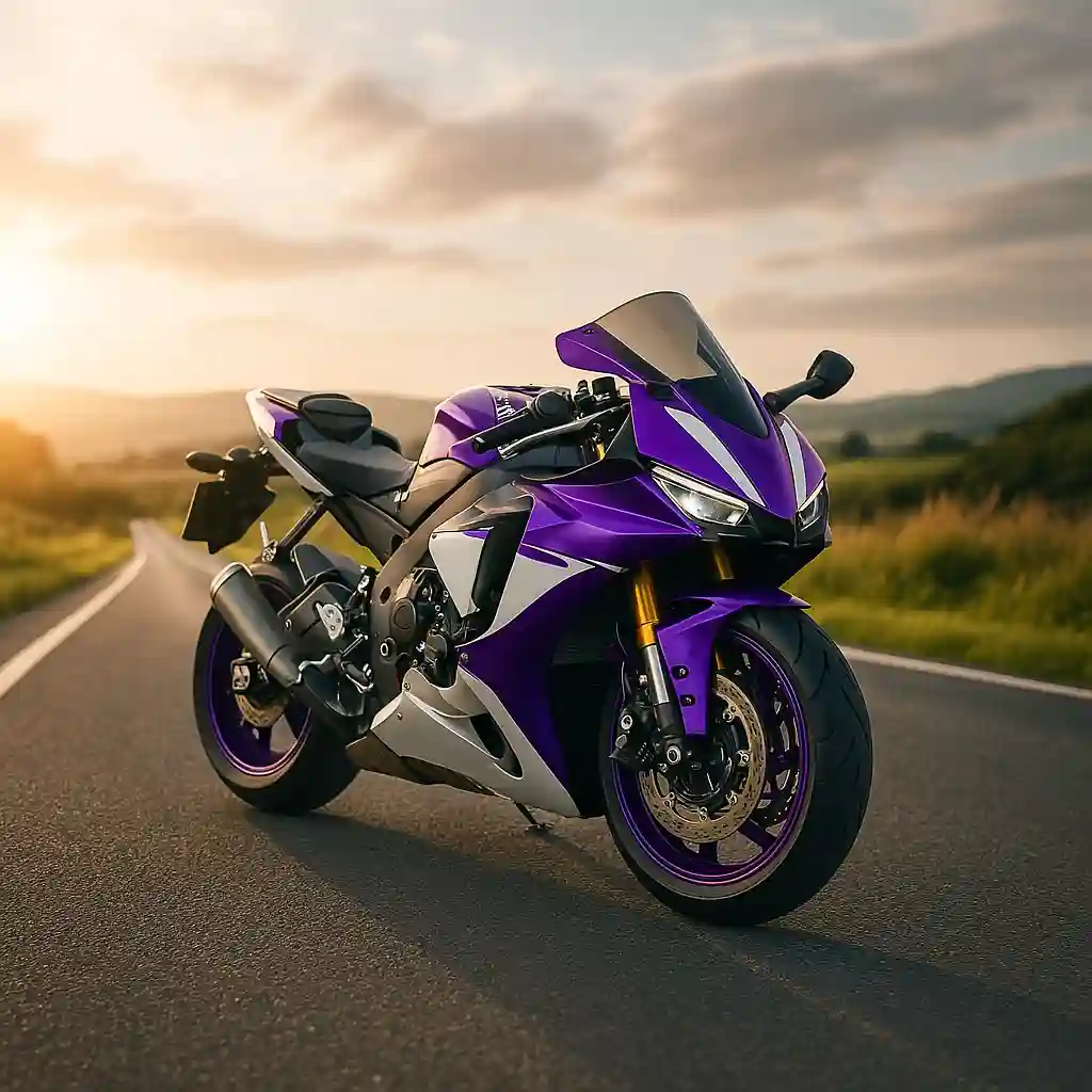 Moto morado, proyecto de diseño de producto
