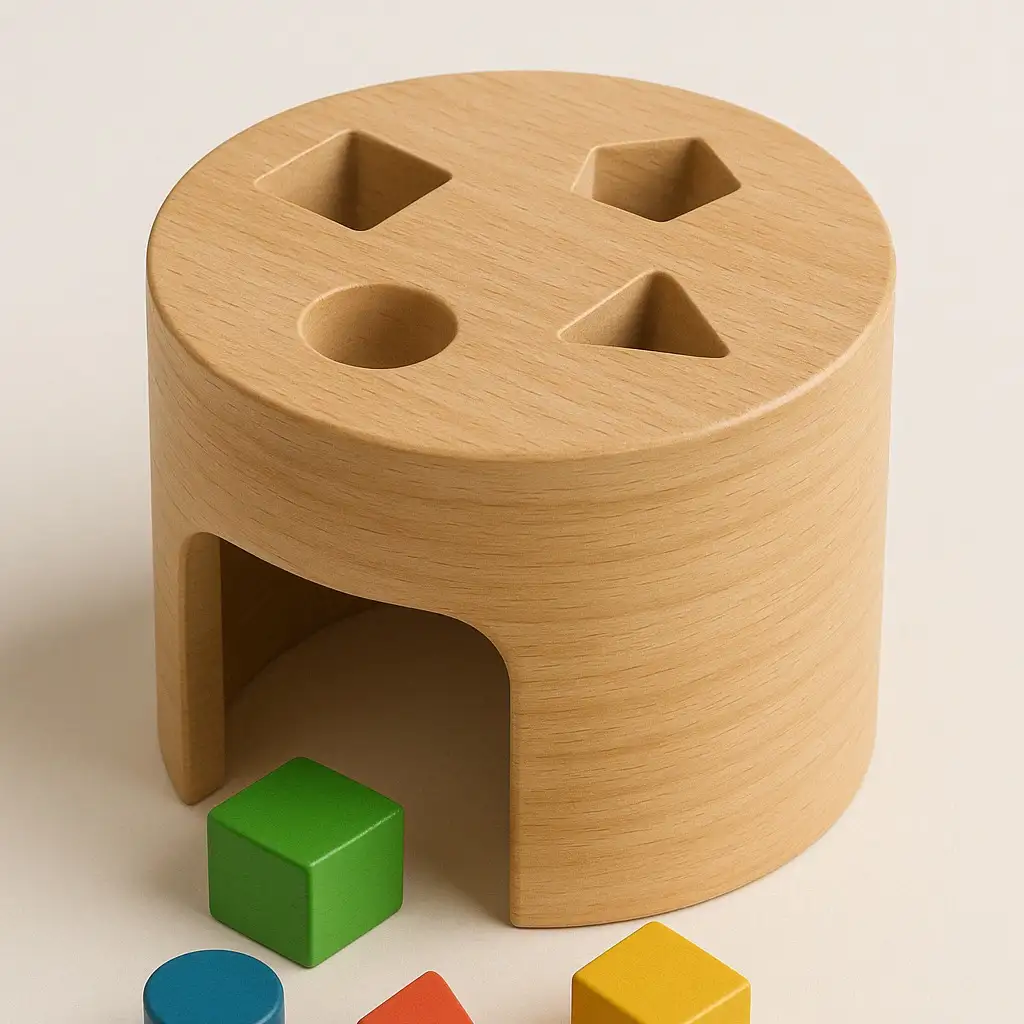 Taburete Montessori, proyecto de mobiliario infantil